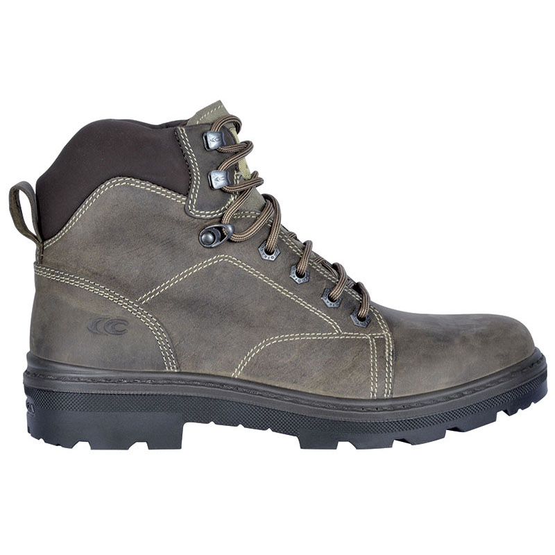 SCARPA ALTA COFRA LAND BIS S3 EN20345 CE NABUCK MARRONE IDROREPEL. ANTIPERFORAZ.